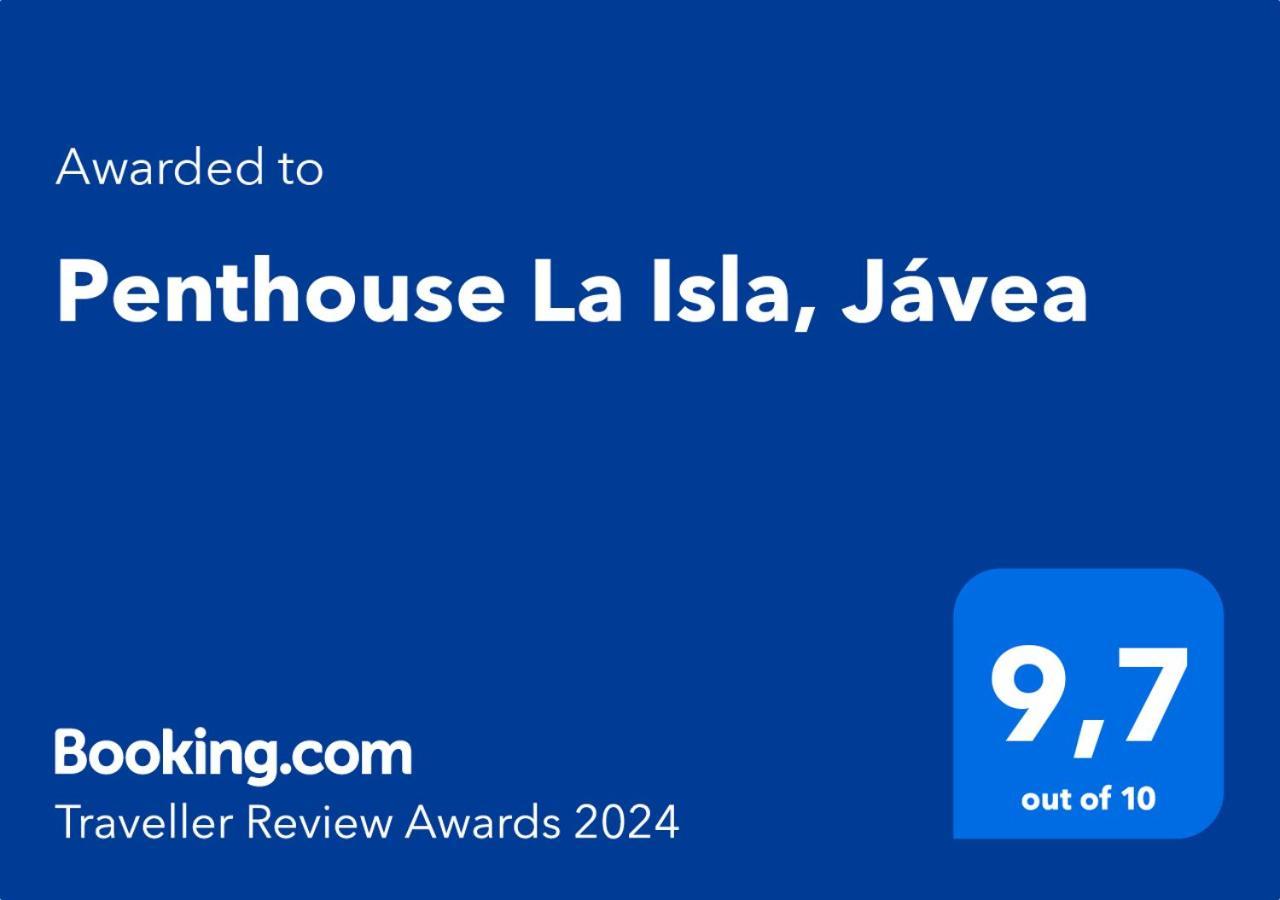 Apartament Penthouse La Isla, Jávea Zewnętrze zdjęcie